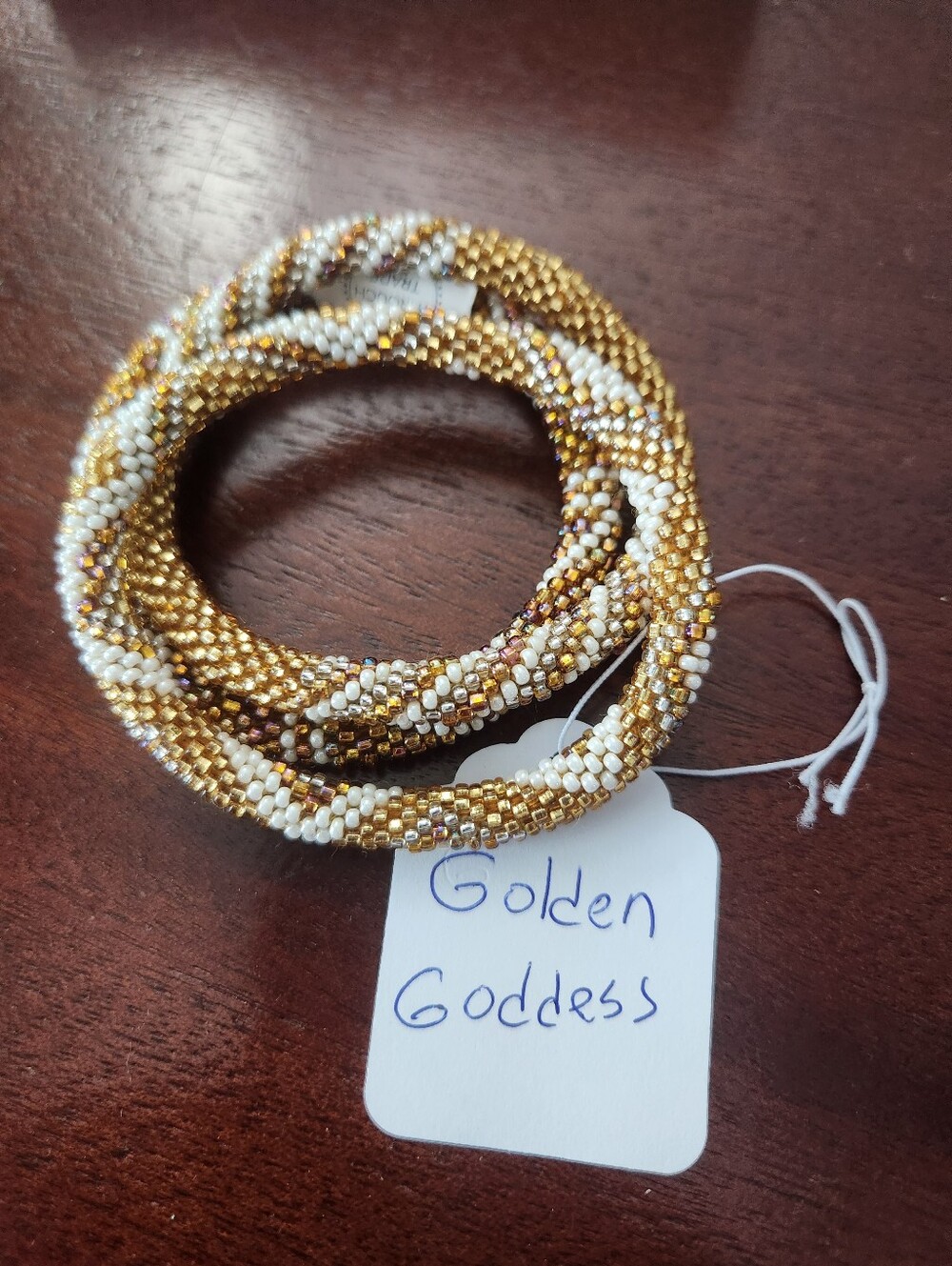 The Original Roll-On Bracelet Bundle Of Three - Golden Goddess